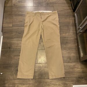 Polo Ralph Lauren Classic Fit Cotton Chino Pants 38 x 32 work designer khaki